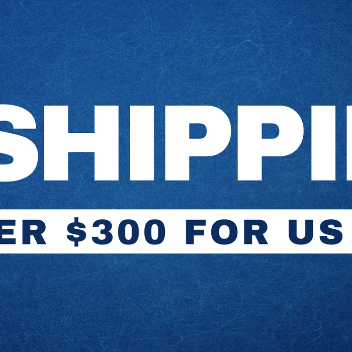 Free Shipping to the USA Starts May 4th!