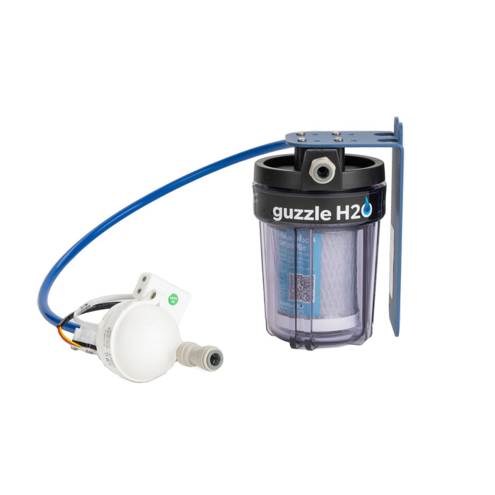 [GUZZLE H2O - STEALTH FLEX] Onboard Carbon+LED UV Water Filtration System