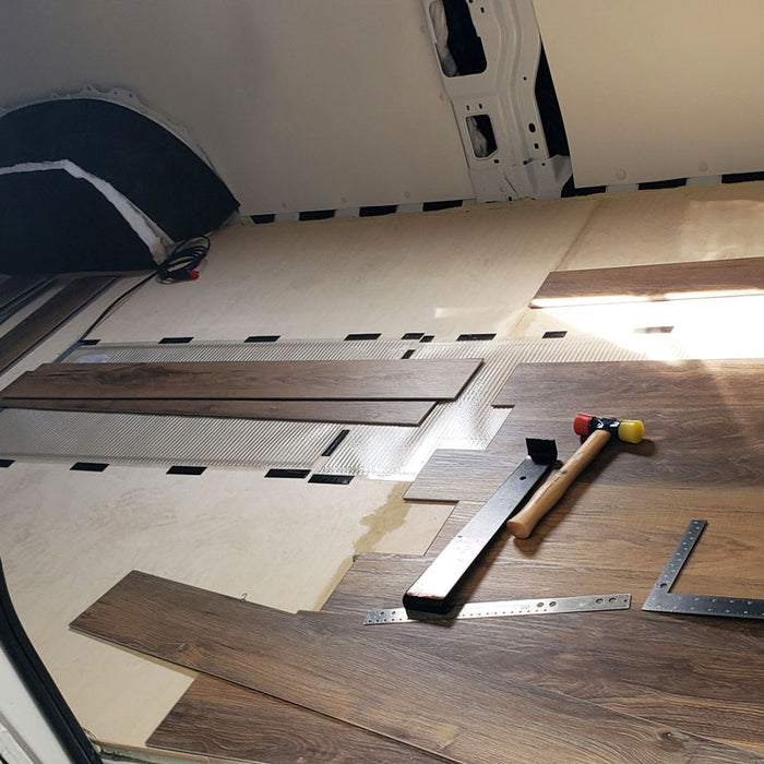 camper floor heating