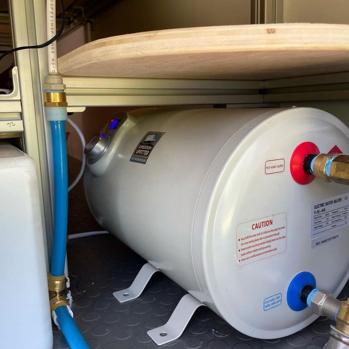 12v water boiler for van