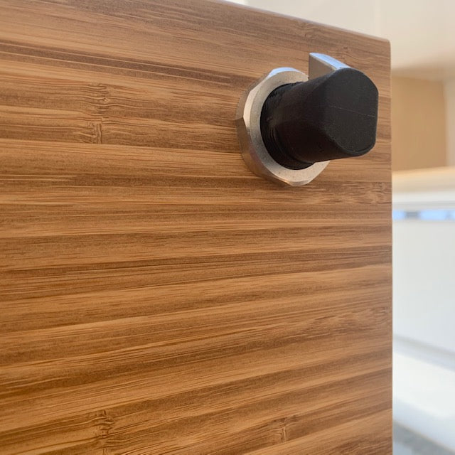 push lock installation from back