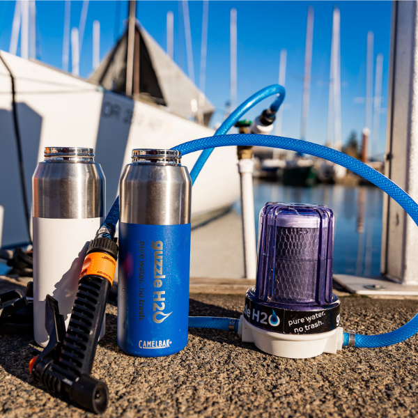 Camping with a Purified Water System