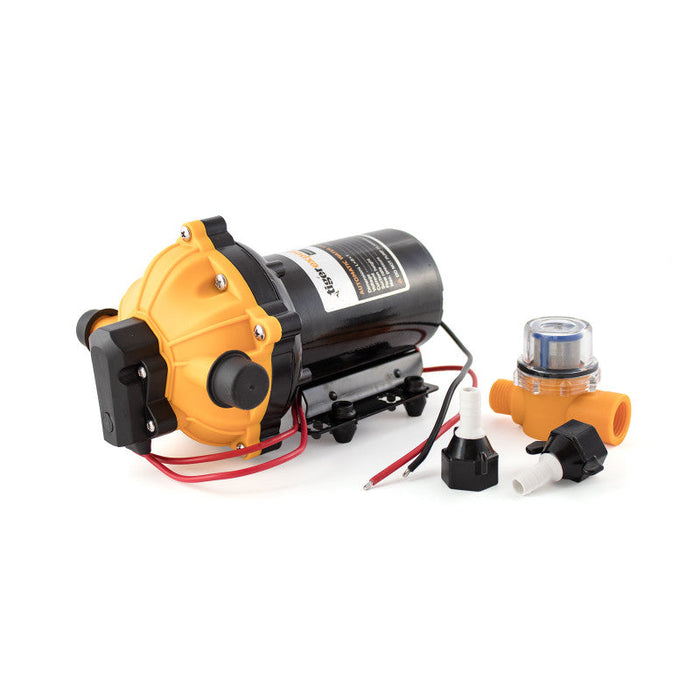 [Tigerexped] Pressurised water pump with bypass 18 l/min, 4 bar for 12V systems