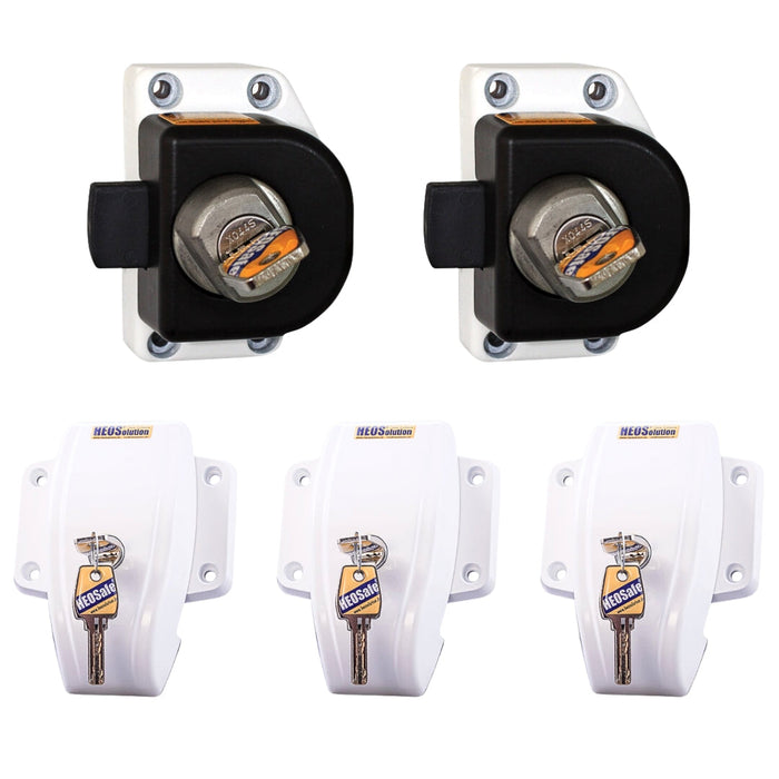 HEO Solution Dodge Promaster (2014-26) Full Van Lock Set - Keyed Alike
