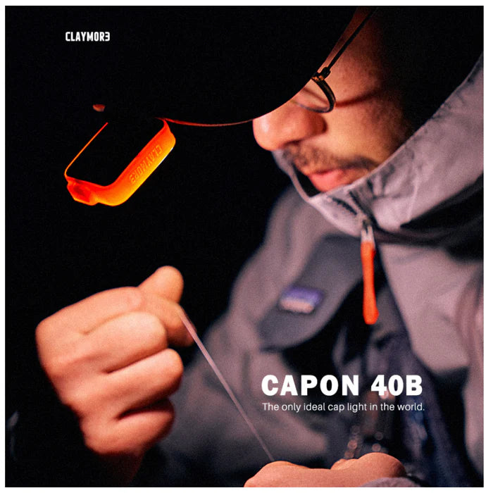 [CLAYMORE - CAPON 40B] Rechargeable Cap Light