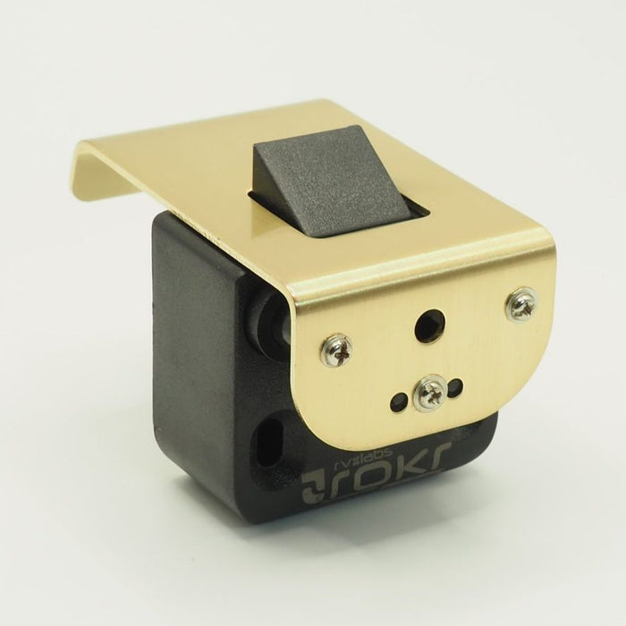 [RV LABS] Locking Drawer Latch - Brushed Brass [42mm]
