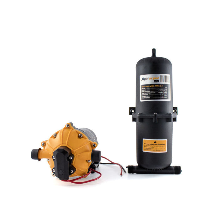 [Tigerexped] Heavy-Duty 12V Water Pump + Accumulator Tank Bundle