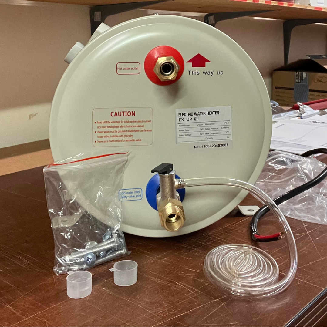 12 Volt Water Boiler for Vans and Campers by EXUP — Expedition Upfitter