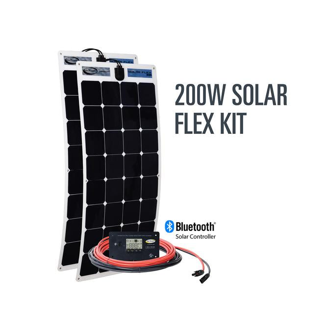 200 watt Solar Flex Kit