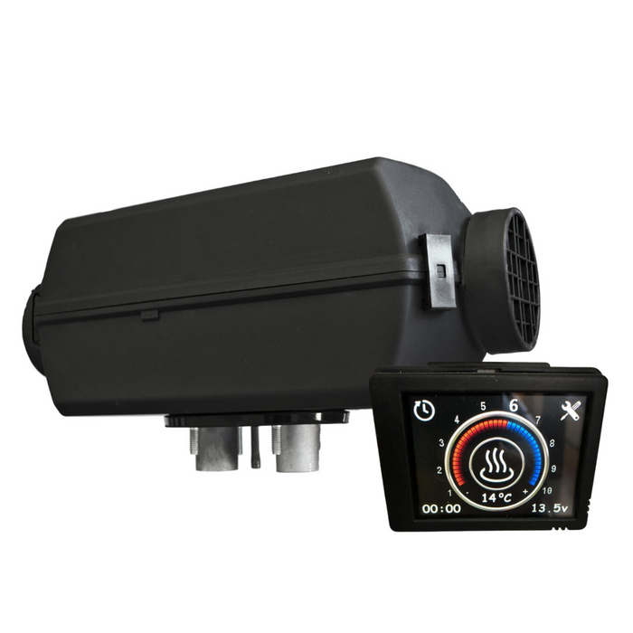 Autoterm 2D 12v RV Diesel Heater c/w Single Outlet Kit