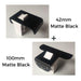 42mm and 100mm drawer latch matte black