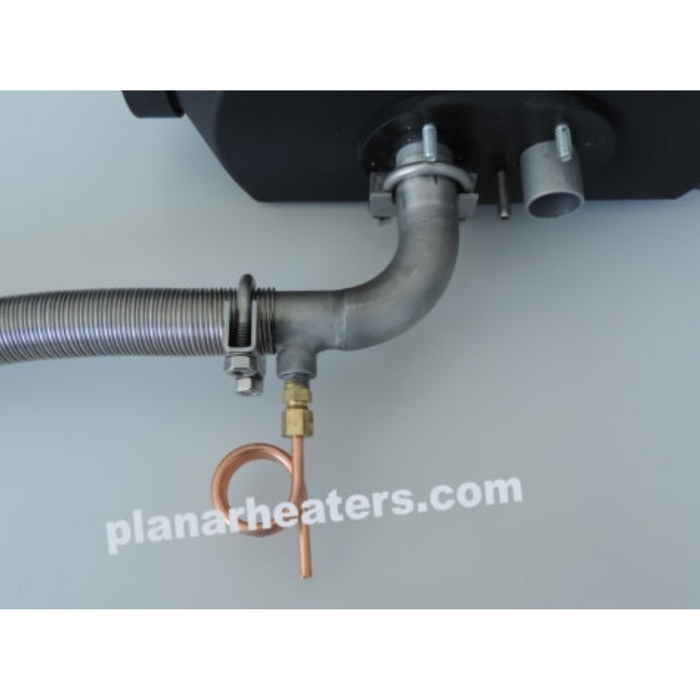 Exhaust Elbow 90° with drain - for Planar/Autoterm Diesel Heaters