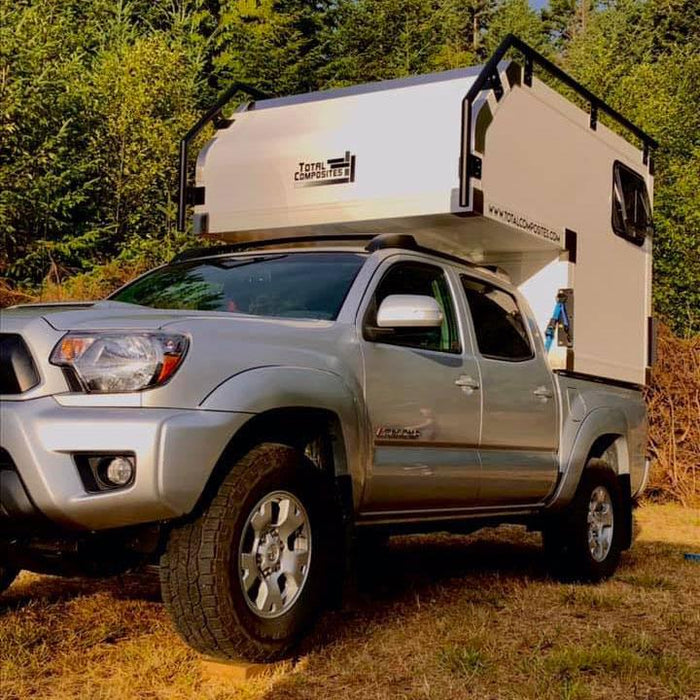 Total Composites - Lynx 5' Slide in Truck Camper Shell (Toyota Tacoma ...