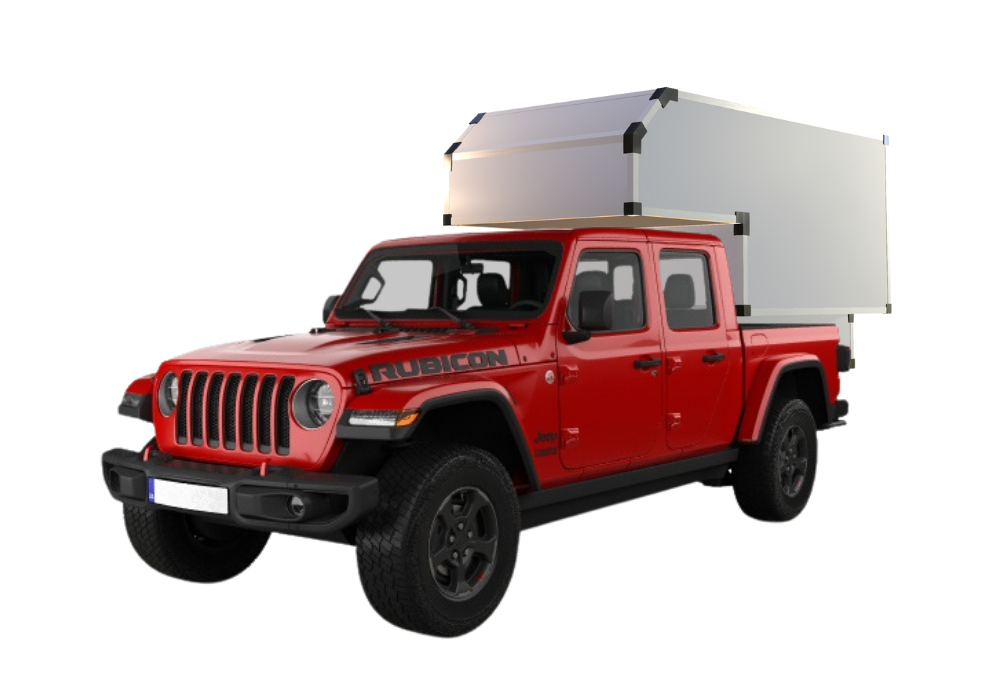 Lynx 7' Slide in Truck Camper Shell (Toyota Tacoma / Jeep Gladiator)